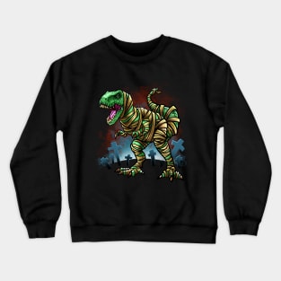 Mummy Dinosaur Crewneck Sweatshirt